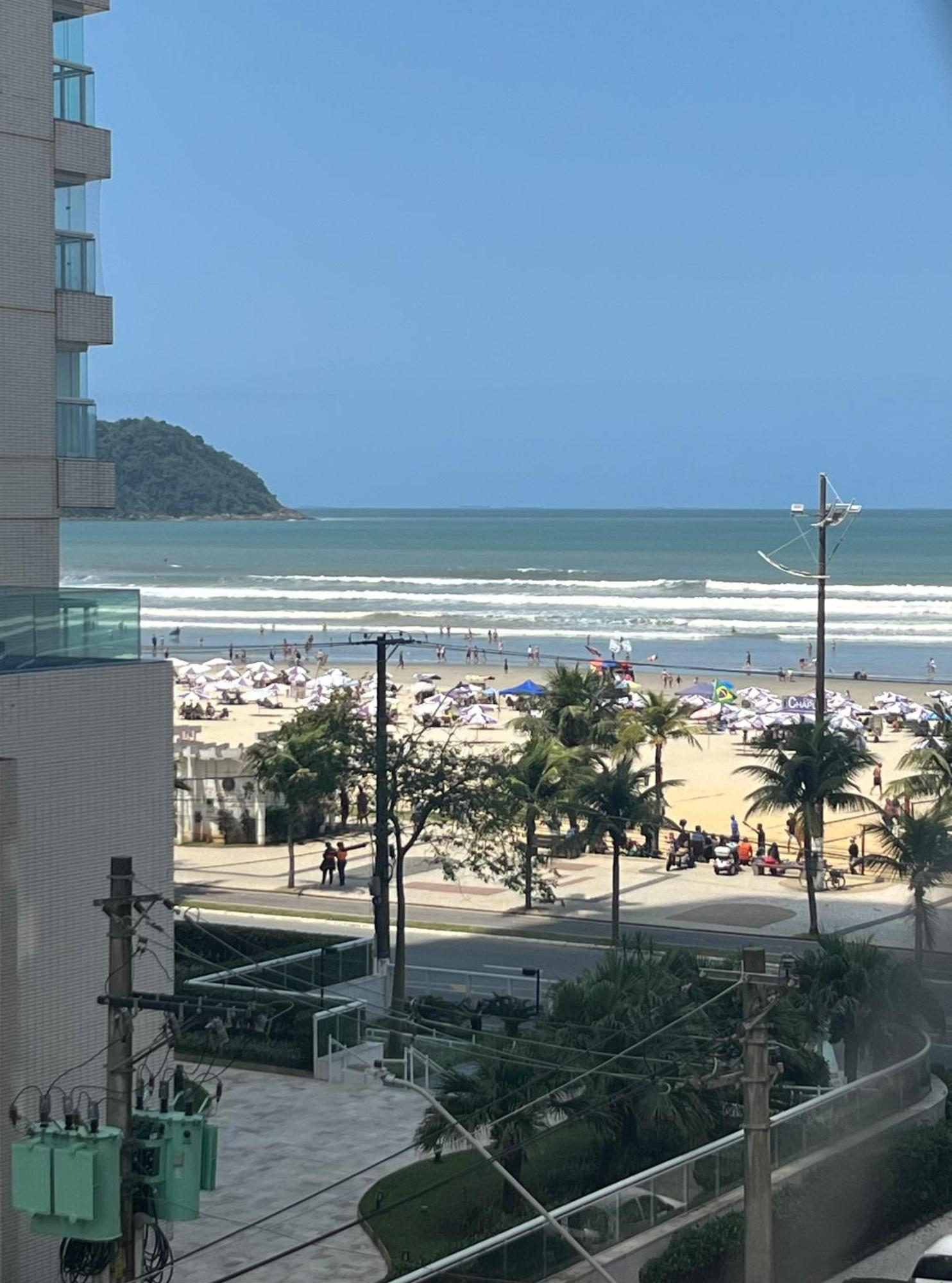 Apartamento Vista Para Praia Praia Grande  Exterior foto